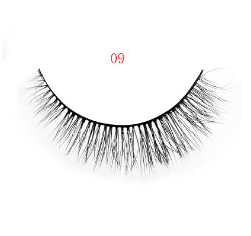 3D Mink Eyelashes, 3 Pairs of Natural Fiber eyelashes, Long False Eyelashes, Faux Mink False Eye lashes, Handmade eyelashes, Reusable eyelashes, Thick Black Fake EyeLashes, velvet, beauty store, lash, lashes, fake eyelashes, velvet, accessories 