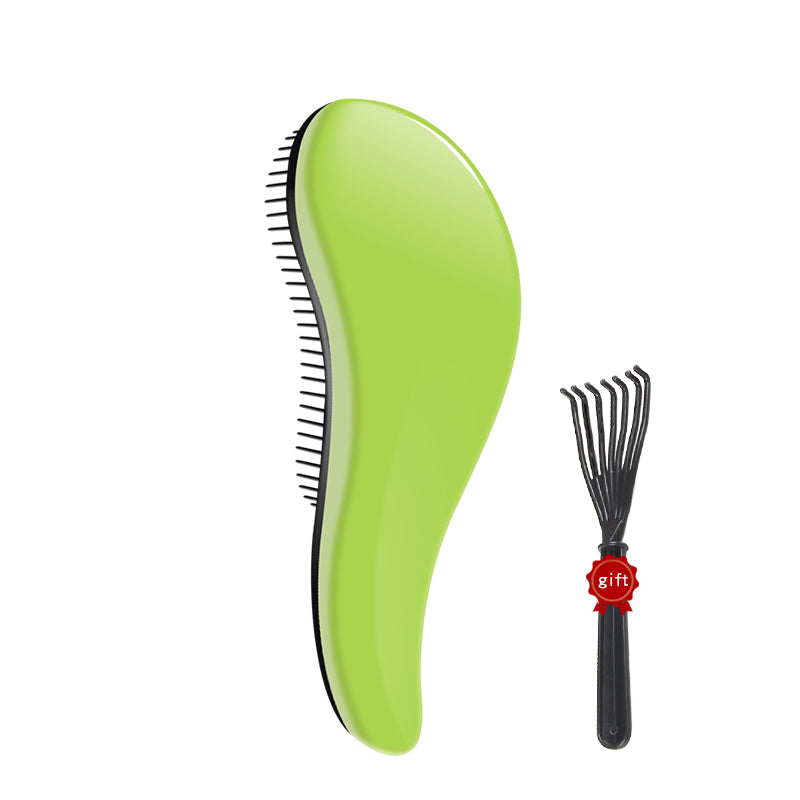 Hair Comb, Detangling Hair Brush, Women Haircare, Anti-knot Styling Barber, Hot comb Detangler Brush, Detangling Comb, Hair Styling Tools, Appliances for Natural, Wavy, Curly, Coily, Wet, Dry, Oil, Thick, Straight, Long Hair, velvet, hair accessories , hair products , beauty store