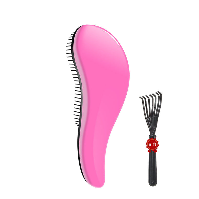 Hair Comb, Detangling Hair Brush, Women Haircare, Anti-knot Styling Barber, Hot comb Detangler Brush, Detangling Comb, Hair Styling Tools, Appliances for Natural, Wavy, Curly, Coily, Wet, Dry, Oil, Thick, Straight, Long Hair, velvet, hair accessories , hair products , beauty store