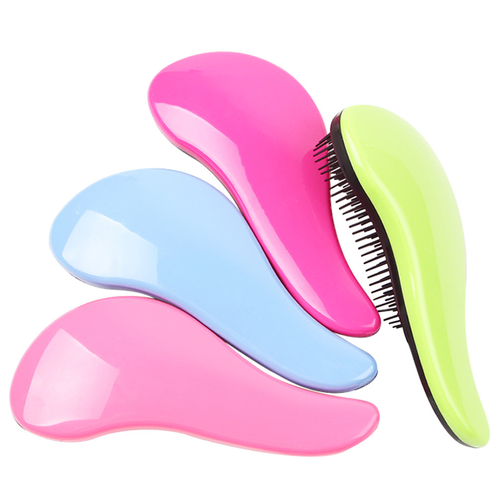 Hair Comb, Detangling Hair Brush, Women Haircare, Anti-knot Styling Barber, Hot comb Detangler Brush, Detangling Comb, Hair Styling Tools, Appliances for Natural, Wavy, Curly, Coily, Wet, Dry, Oil, Thick, Straight, Long Hair, velvet, hair accessories , hair products , beauty store