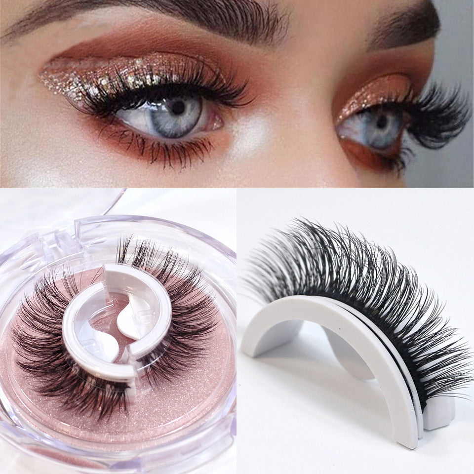 Self-adhesive eyelashes, Reusable eyelashes, Glue-free Eye Lashes, Natural Curl False Eyelashes, Fake Eyelash, velvet, women eyelashes, girl eyelashes, beautiful false eyelashes, beauty store, hair, wigs, makeup, makeup tools