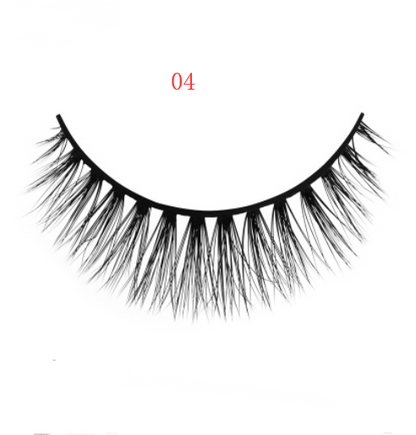 3D Mink Eyelashes, 3 Pairs of Natural Fiber eyelashes, Long False Eyelashes, Faux Mink False Eye lashes, Handmade eyelashes, Reusable eyelashes, Thick Black Fake EyeLashes, velvet, beauty store, lash, lashes, fake eyelashes, velvet, accessories 