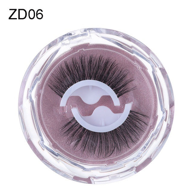 Self-adhesive eyelashes, Reusable eyelashes, Glue-free Eye Lashes, Natural Curl False Eyelashes, Fake Eyelash, velvet, women eyelashes, girl eyelashes, beautiful false eyelashes, beauty store, hair, wigs, makeup, makeup tools