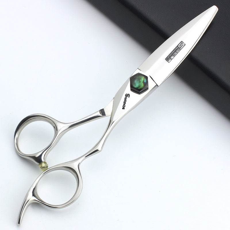 Willow Scissors, Sliding Cut 6 Inch Hairdressing Scissors, Professional Barber Hair Cutting Shears, Stainless Steel Hairdressing Scissors, Shears, velvet, wigs, extensions , hair, hair styling, hair products, hair accessories , hair tools, curly hair, straight hair, wavy hair, beauty store