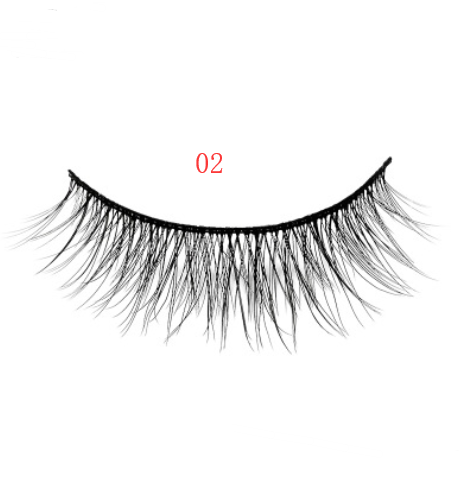 3D Mink Eyelashes, 3 Pairs of Natural Fiber eyelashes, Long False Eyelashes, Faux Mink False Eye lashes, Handmade eyelashes, Reusable eyelashes, Thick Black Fake EyeLashes, velvet, beauty store, lash, lashes, fake eyelashes, velvet, accessories 