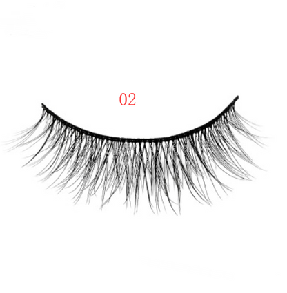 3D Mink Eyelashes, 3 Pairs of Natural Fiber eyelashes, Long False Eyelashes, Faux Mink False Eye lashes, Handmade eyelashes, Reusable eyelashes, Thick Black Fake EyeLashes, velvet, beauty store, lash, lashes, fake eyelashes, velvet, accessories 