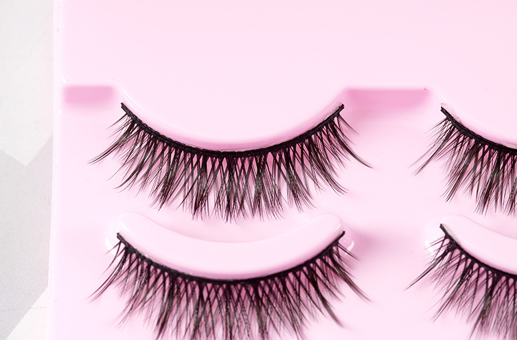 5 Pairs Pre-Glued Manga Lashes, Anime Cosplay Natural Wispy Artificial eyelashes, False Eyelashes, Cat Eye, Kitty Eye, Lashes, velvet, women lashes, beauty store, hair, accessories , women essential, women makeup , makeup tools