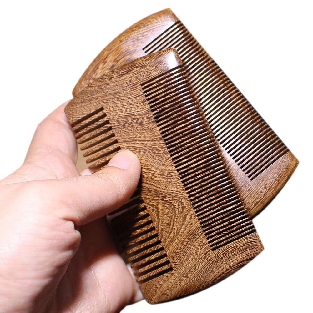 Handmade, Sandalwood comb, Anti-Static Wooden Comb, Dual Action Beard Comb, Wood Hair Comb, Wide Tooth comb, Fine Tooth comb, Double Sided Comb, velvet, hair comb, hair accessories , hair tools, hair detailing tools, hair styling, beauty store