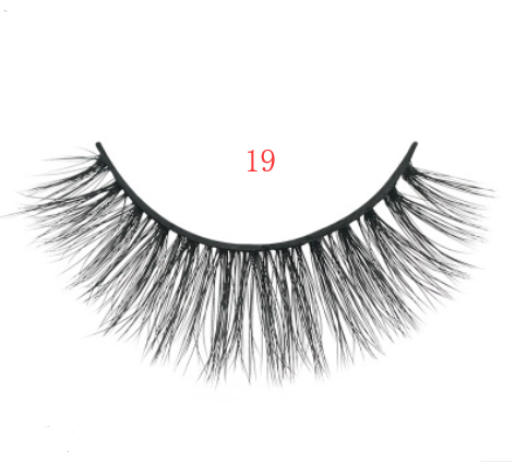 3D Mink Eyelashes, 3 Pairs of Natural Fiber eyelashes, Long False Eyelashes, Faux Mink False Eye lashes, Handmade eyelashes, Reusable eyelashes, Thick Black Fake EyeLashes, velvet, beauty store, lash, lashes, fake eyelashes, velvet, accessories 