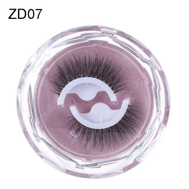 Self-adhesive eyelashes, Reusable eyelashes, Glue-free Eye Lashes, Natural Curl False Eyelashes, Fake Eyelash, velvet, women eyelashes, girl eyelashes, beautiful false eyelashes, beauty store, hair, wigs, makeup, makeup tools